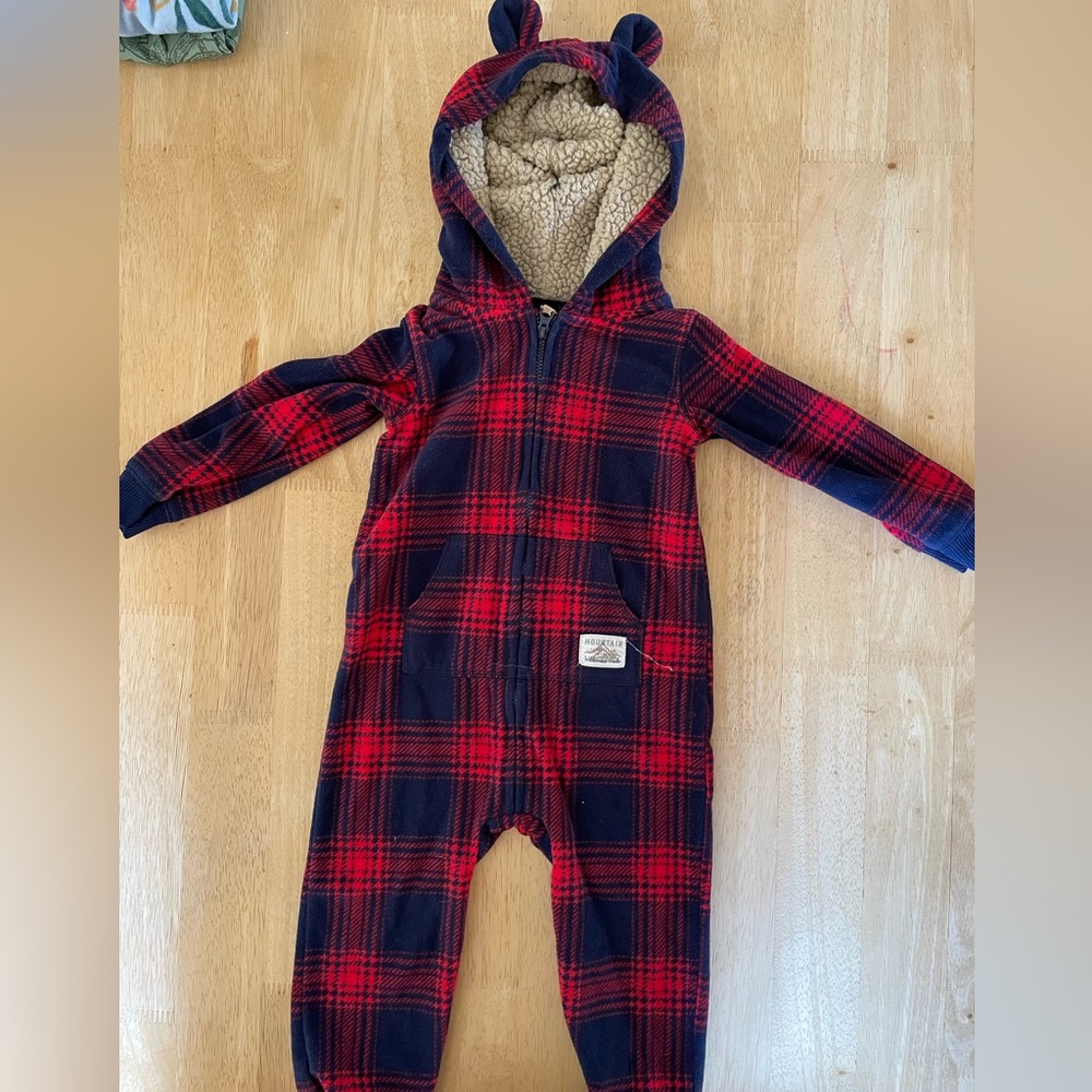 Baby/Toddler Fleece Jumpsuit